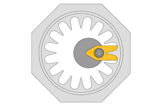 Precision carbide F12 slotting insert