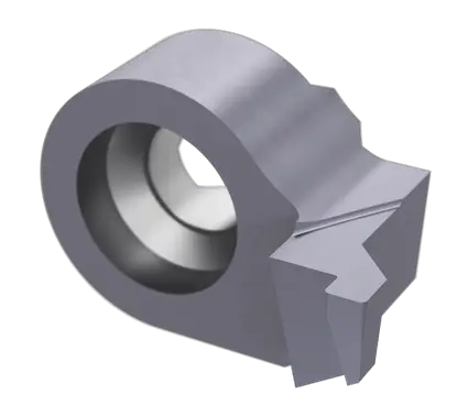 Special D14 face grooving insert