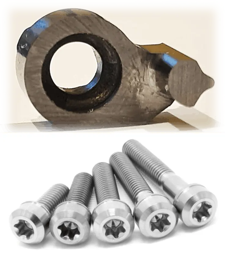 Precision carbide simturnDX Torx Slotting inserts