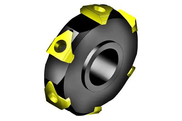 Precision carbide tangential disc mill